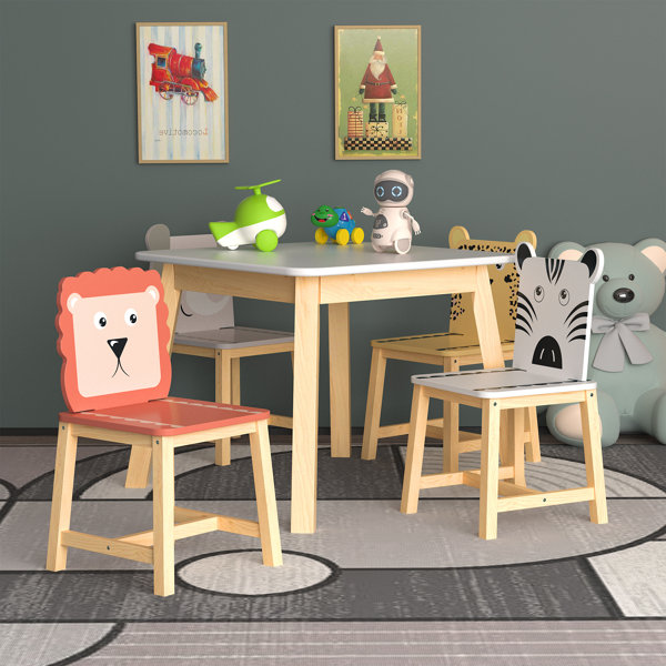 Childrens animal 2024 table and chairs